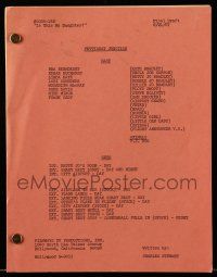1d499 PETTICOAT JUNCTION final draft TV script Jun 21, 1967 written by Stewart. Is This My Daughter!