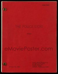 1d512 POLICE STORY first draft script October 26, 1972, screenplay by E. Jack Neuman!