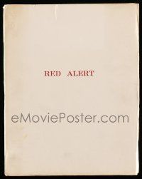 1d536 RED ALERT final revised draft script January 17, 1977, screenplay by Sandor Stern!