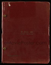 1d539 REDBALL GANG script + signed letter '70s unproduced screenplay by Barth Jules Sussman!