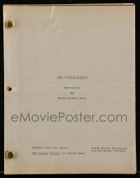 1d558 SALVAGE PIRATES script '70s unproduced screenplay by David Michael Korn, The Hawser Pirates!