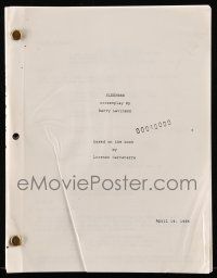 1d589 SLEEPERS script April 14, 1995, screenplay by Barry Levinson!
