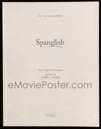 1d598 SPANGLISH For Your Consideration script '04 screenplay by James L. Brooks!
