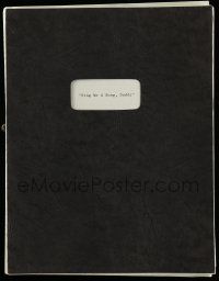 1d615 STORY OF RUTH English script '81 screenplay by John Patrick Vincent, Sing Me a Song Daddy!