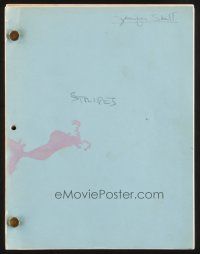 1d620 STRIPES fourth draft script October 1, 1980, screenplay by Len Blum & Dan Goldberg!