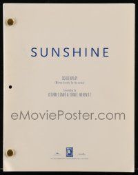 1d624 SUNSHINE For Your Consideration script Dec 1, 2000 screenplay by Istvan Szabo & Horovitz!