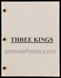 1d637 THREE KINGS revised draft script October 15, 1998, screenplay by David O. Russell!