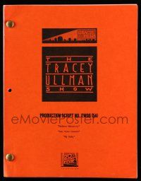 1d650 TRACEY ULLMAN SHOW revised final draft TV script Sep 19,1989 screenplay by Flanagan & Carlisle