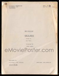 1d671 VIRGINIAN TV script May 16, 1966, screenplay by Don Tait & Andy Lewis, Ride to Delphi!