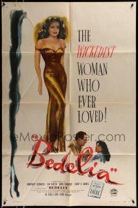 1f061 BEDELIA 1sh '47 sexy Margaret Lockwood is the wickedest woman who ever loved!