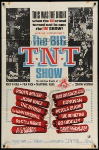 1f077 BIG T.N.T. SHOW 1sh '66 all-star rock & roll, traditional blues, country western & folk rock