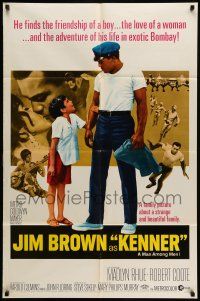 1f412 KENNER 1sh '68 Ricky Cordell, Madlyn Rhue, Jim Brown finds adventure in India!