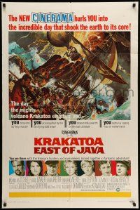 1f428 KRAKATOA EAST OF JAVA style C Cinerama 1sh '69 the incredible day that shook Earth to its core