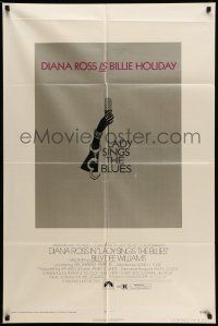 1f437 LADY SINGS THE BLUES 1sh '72 Diana Ross as Billie Holiday, Billy Dee Williams, Richard Pryor