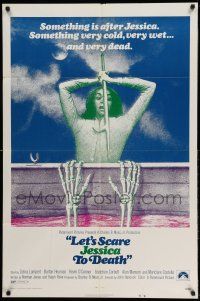 1f457 LET'S SCARE JESSICA TO DEATH 1sh '71 something very dead is after Zohra Lampert!