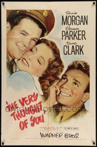 1f909 VERY THOUGHT OF YOU 1sh '44 Eleanor Parker, Dennis Morgan, Delmer Daves directed!