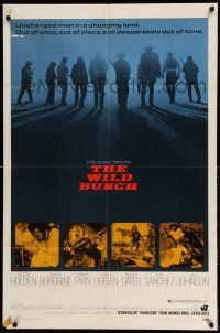 1f966 WILD BUNCH 1sh '69 Sam Peckinpah cowboy classic starring William Holden & Ernest Borgnine