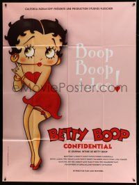 1g464 BETTY BOOP CONFIDENTIAL French 1p '97 full-length image of Max Fleischer's sexy cartoon!