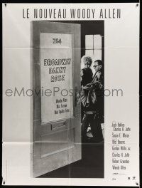 1g491 BROADWAY DANNY ROSE French 1p '84 different image showing Woody Allen & Mia Farrow!