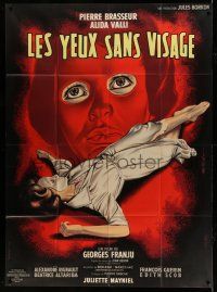 1g564 EYES WITHOUT A FACE French 1p '59 Georges Franju's Les Yeux Sans Visage, best Mascii art!