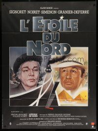 1g690 L'ETOILE DU NORD French 1p '82 Signoret & Noiret by Ferracci, written by Georges Simenon!