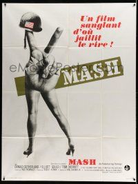 1g713 MASH French 1p '70 Elliott Gould, Korean War classic directed by Robert Altman!