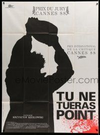 1g832 SHORT FILM ABOUT KILLING French 1p '88 Krzysztof Kieslowski's Krotki film o zabijaniu!