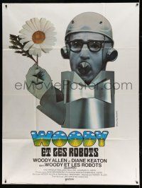 1g841 SLEEPER French 1p '74 completely different wacky art of Woody Allen by Jouineau Bourduge!