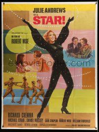 1g851 STAR French 1p '69 Julie Andrews, Robert Wise, different art by Boris Grinsson!