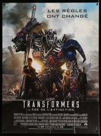 1g890 TRANSFORMERS: AGE OF EXTINCTION French 1p '14 Mark Wahlberg, directed by Michael Bay!