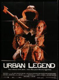 1g902 URBAN LEGEND French 1p '99 Jared Leto, Tara Reid, what you don't believe can kill you!