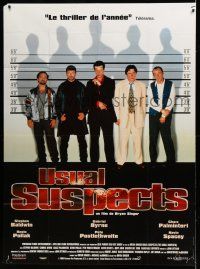 1g903 USUAL SUSPECTS French 1p '95 Kevin Spacey showing watch, Baldwin, Byrne, Palminteri, Singer