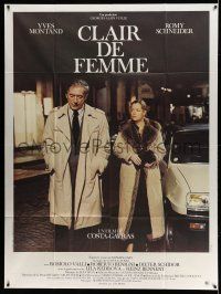 1g925 WOMANLIGHT French 1p '79 Yves Montand, Romy Schneider, Costa-Gavras' Clair de femme!