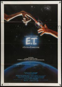 1g256 E.T. THE EXTRA TERRESTRIAL Italian 1p '82 Drew Barrymore, Steven Spielberg classic, Alvin art
