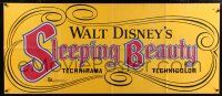 1g036 SLEEPING BEAUTY 26x62 special '59 Walt Disney cartoon fairy tale fantasy classic!