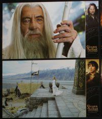 1g368 LORD OF THE RINGS: THE TWO TOWERS set of 13 French LCs '02 Peter Jackson & J.R.R. Tolkien epic