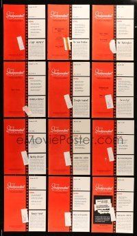 1h109 LOT OF 24 1973 INDEPENDENT FILM JOURNAL EXHIBITOR MAGAZINES '73 cool movie images & info!
