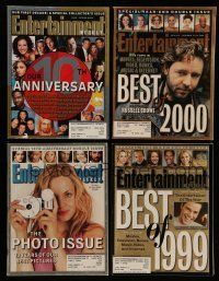 1h120 LOT OF 20 ENTERTAINMENT WEEKLY 1999-2000 MAGAZINES '99-00 movie images & articles!
