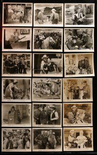 1h246 LOT OF 40 ROY ROGERS 1952 RE-RELEASE 8X10 STILLS R52 he's shown in every scene!