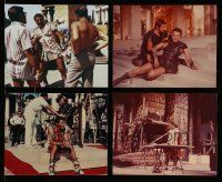 1h325 LOT OF 4 CLEOPATRA COLOR REPRO 8X10 STILLS '80s two great candids & scenes from the movie!