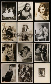 1h271 LOT OF 12 8X10 STILLS '40s-50s great scenes from a variety of different movies!