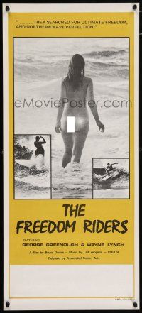 1j018 FREEDOM RIDERS Aust daybill '72 super sexy completely naked Aussie surfer girl!