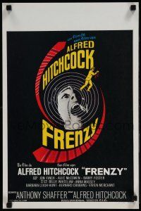 1j078 FRENZY Belgian '72 written by Anthony Shaffer, Alfred Hitchcock's shocking masterpiece!