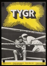 1j054 TIGER Czech 12x16 '80 Tigar, Milan Jelic, great images of man in boxing ring with woman!