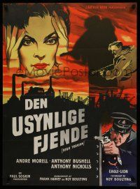 1j787 HIGH TREASON Danish '52 Roy Boulting's brilliant Communist spy thriller!