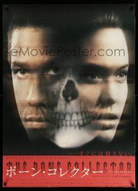 1j608 BONE COLLECTOR Japanese 29x40 '00 Denzel Washington, Angelina Jolie, Queen Latifah