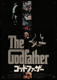 1j689 GODFATHER Japanese '72 Coppola classic, Marlon Brando, classic art by S. Neil Fujita!