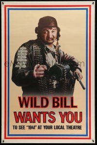 1k005 1941 teaser 1sh '79 Steven Spielberg, John Belushi as Wild Bill wants you!