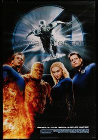 1k013 4: RISE OF THE SILVER SURFER style C DS 1sh '07 Jessica Alba, Chiklis, Chris Evans!