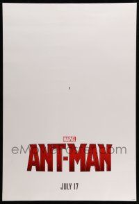 1k051 ANT-MAN teaser DS 1sh '15 Hayley Atwell, Evangeline Lilly, Paul Rudd in title role!